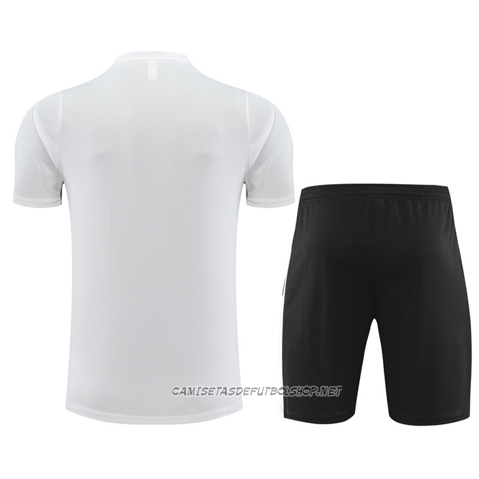 Chandal del Paris Saint-Germain 23-24 Manga Corta Blanco - Pantalon Corto